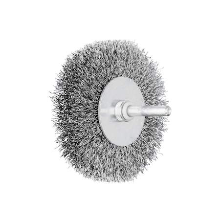 Pferd Crimped Shank, Wheel Brush, .012CS Wire, 3 82903